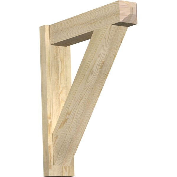 Ekena Millwork Traditional Rough Sawn Craftsman Outlooker, Douglas Fir, 6"W x 26"D x 30"H OUT06X26X30TRA04RDF - main